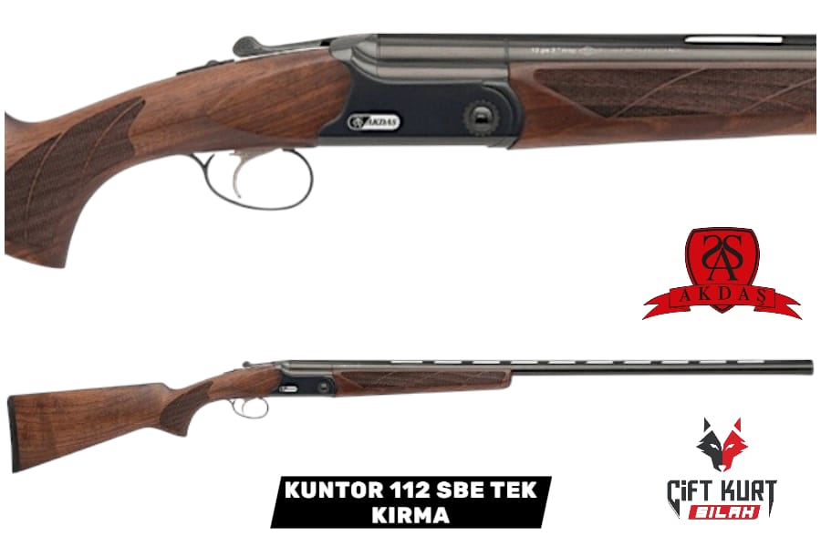 AKDAŞ KUNTOR 112 SBE TEK KIRMA YİVSİZ AV TÜFEĞİ